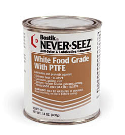 Anti-Seize Compound Bostik Never-Seez NSWT-14 White Food Grade